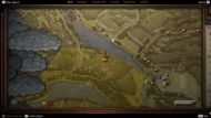 The graveyard's location where you can find the axe (Image via Deep Silver)